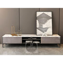 TV cabinet marble TV console coffee table side cabinet