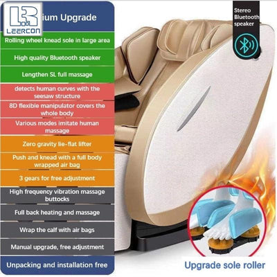 LEERCON Massage Chair Smart Home Fullbody Multi-functional Space Capsule Classic Massage Elderly