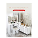 SENBIJU Internet Dresser Bedroom Modern Simple Celebrity Ins Style Makeup Table Small Apartment