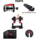 GYM Adjustable Dumbbell Fitness Dial Dumbbell With Handle And Weight Plate For Home Gym Set