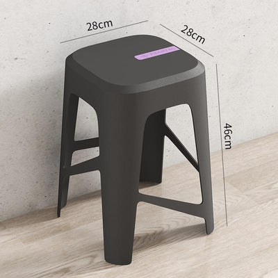 【Buy 3 Get 1 Free】Simple Plastic Stackable Stools Living Room Use | Dining Chair/dining Stool |