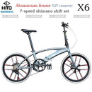 HITO Foldable Bicycle shimano Folding Bicycle Ultra-light Men's And Women's Folding Bike