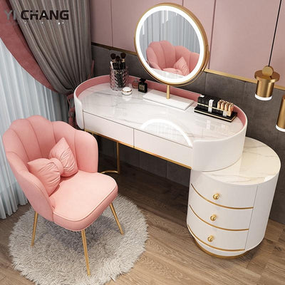 YICHANG Nordic dresser light luxury high-end new net red dressing table bedroom modern simple