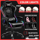 Gaming Chair Comfortable Nylon Foot With Footrest Office Chair Computer Chair E-sports Chair