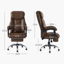 Home Computer Chair Comfortable Office Chair Reclining Massage Chair Lifting Cowhide Study Chair