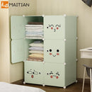 Simple Wardrobe PVC Plastic Bedroom Environmental Wardrobe Dormitory Wardrobe Organiser