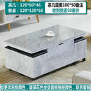 Y&U Foldable Coffee Table Marble Blister Folding Tempered Glass Side Table Household Dining Table