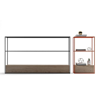 Nordic Sofa Iron Rear Shelf Floor Multi-layer Storage Rack Back A Few Walls And Narrow Table Modern