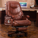 Special Offer Home Leather Reclinable First Layer Cowhide Swivel Boss Office Computer Large Chair