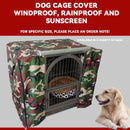 HOOOPET Full Tube Dog Cage Dog Playpen Large Dog Medium Golden Samoye Border Shepherd Labrador