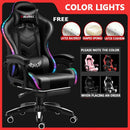 Gaming Chair Comfortable Nylon Foot With Footrest Office Chair Computer Chair E-sports Chair