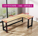 Wood L-Shaped Computer Desk Laptop Table Office Desk Study Table Space-Saving Easy to Assemble