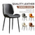 【Free Shipping】Simple Dining Chair Kitchen Upholstered Dining Table And Chair Home Lounge Chair Back