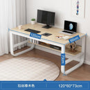 Simple Study Table Easy To Install Study Table With Bookshelf Small Office Table