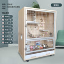 Hamster Cage Chinchilla Cabinet Totoro Cage Solid Wood Ecological Board Pet Cabinet Villa Chinchilla