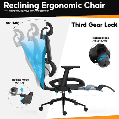 Ergonomic office chair gaming chair