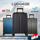 Luggage Lightweight Suitcase 20inch Luggage Trolley Bag With Spinner Wheel With Hanger