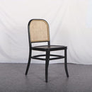 Rattan Chair White Dining Chair Solid Wood Study Chairs Dining Chair