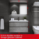 Nordic Light Luxury Bathroom Cabinet Wash Basin Pool Combination Simple Modern Bathroom Washtable