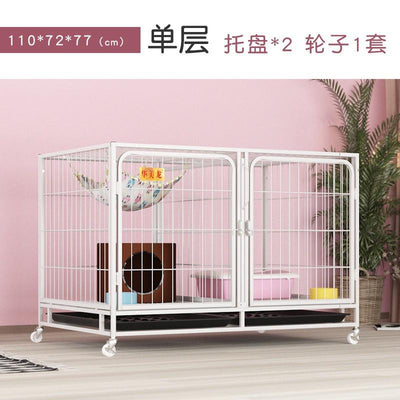 BOUSSAC Pet House and Cat Cage Breeding Three-tier Villa Shop Double-decker Nest Foster Dog Pigeon