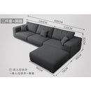 Modern Fabric Sofa Combination Living Room Self-contained U-shaped l Corner Nordic Simple Large and