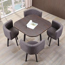 Nordic Simple Table Chair Combination Reception Table Conference Room Office Leisure Small Round