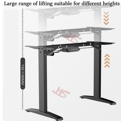 HS Ergonomic Standing Table Electric Height Adjustable Desk Working Table Computer Desk