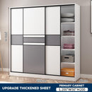 Wardrobe Sliding Door 2/3 Door Sliding Wardrobe Home Bedroom Modern Minimalist Sliding Door Wardrobe