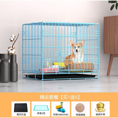 Dog Cage Indoor Firewood Dog Small Dog Fence Household Toilet Isolation Cat Rabbit Cage Dog Playpen