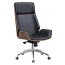 Happy Eulogy Nordic Office Boss Chair Modern Minimalist Big Class Meeting Back Chair Leather Can Lie