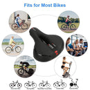 Bicycle Seat Breathable Reflective Bicycle Saddle Shock ball Bike Seat Saddle Bicycle Accessories