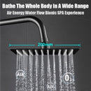 Black Shower Set Bathroom Household Copper Tap Can Lift Hot and Cold Shower