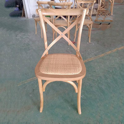 Solid Wood Dining Chair Simple Home Table Chair Fork Rattan Back Table Nordic Dining Room Chair Many