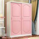 Kinbolee Solid Wood Wardrobe Multi-smell Small Wardrobe Nordic Sliding Door Wardrobe