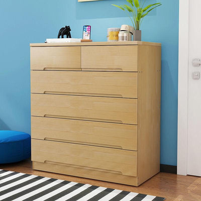 ⭐ Goods In Stock ⭐ Nordic Style Drawer Cabinet Simple Modern Bedroom Storage Drawer Cabinet Solid