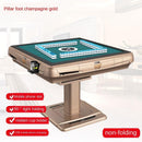 Singapore Auto Mahjong Table With Animal No-push Roller Coaster Mute Machine Full-automatic Foldable