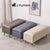 Pl Simple Storage Ottoman Sofa Stool Rectangle Shoes Changing Stool Clothing Store Storage Bench
