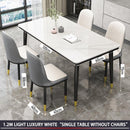 Dining Table Marble Slate Dining Table Household Small Apartment Dining Table And Chair Combination