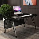 Boss desk single large class director tempered glass computer manager modern minimalist book table