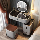 YICHANG Dressing Table With Mirror Light Luxury Vanity Table Simple Modern Bedroom Makeup Table With