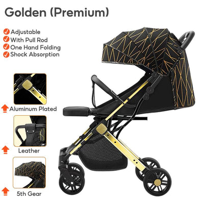 OSAD Baby Stroller Foldable Kids Travel Stroller Lightweight Compact Pram