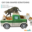 BOUSSAC Cat Scratch Board Car-Shaped Scratcher Corrugated Paper Cat Claw Toy Cat Scratching Board