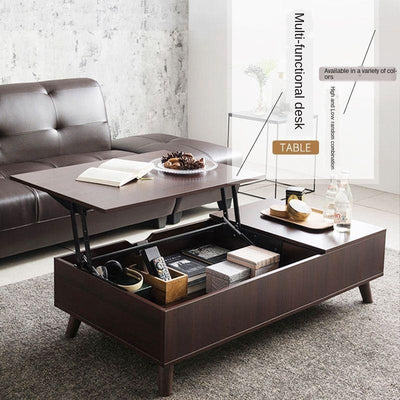 Multi-functional Coffee Table Lifting Dining Coffee Modern Simple Tea Table Small Apartment