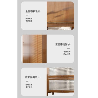 GC Bookcase Bookshelf Cabinet Simple Floor Cabinet Multilayer Household Student Book Storage Shelf