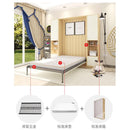 【Free Shipping】Forward Turning Invisible Bed Folding Bed Wall Bed Flap Bed Integrated