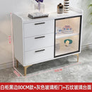 Zcm Sideboard Kitchen Cabinet Cupboard Household Kitchen Storage Rack Locker Tea Cabinet Wine