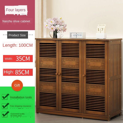 Drawer Shoe Cabinet Simple Modern Hall Cabinet Multi-functional Living Room Shoes Storage Cabinet