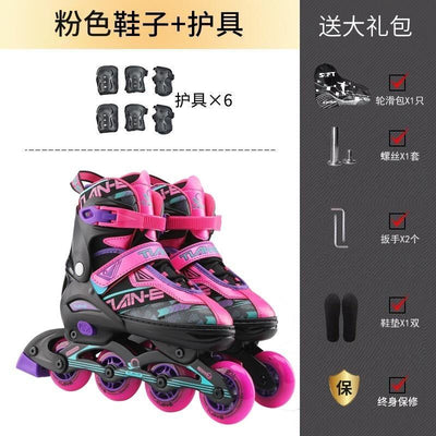 Zero Roller Skates Adult Adjustable Roller Skates Professional Inline Skating