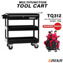 European-style Three-tier Trolley Auto Repair Tool Cart Multifunctional Mobile Simple Accessory Cart