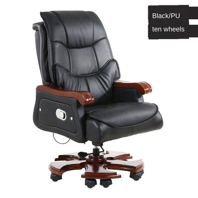 Special Offer Home Leather Reclinable First Layer Cowhide Swivel Boss Office Computer Large Chair